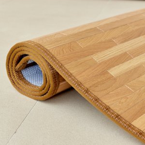 라익홈 국산 대자리 천연 편백나무자리 여름 침대 거실 오크자리 150x210cm