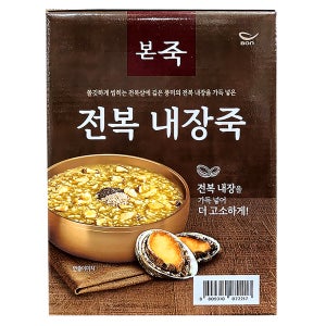 본죽 전복내장죽 330g, 4개