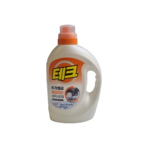 테크 추가헹굼 필요없는 세탁세제 용기 2.7L, 일반드럼겸용, 1개