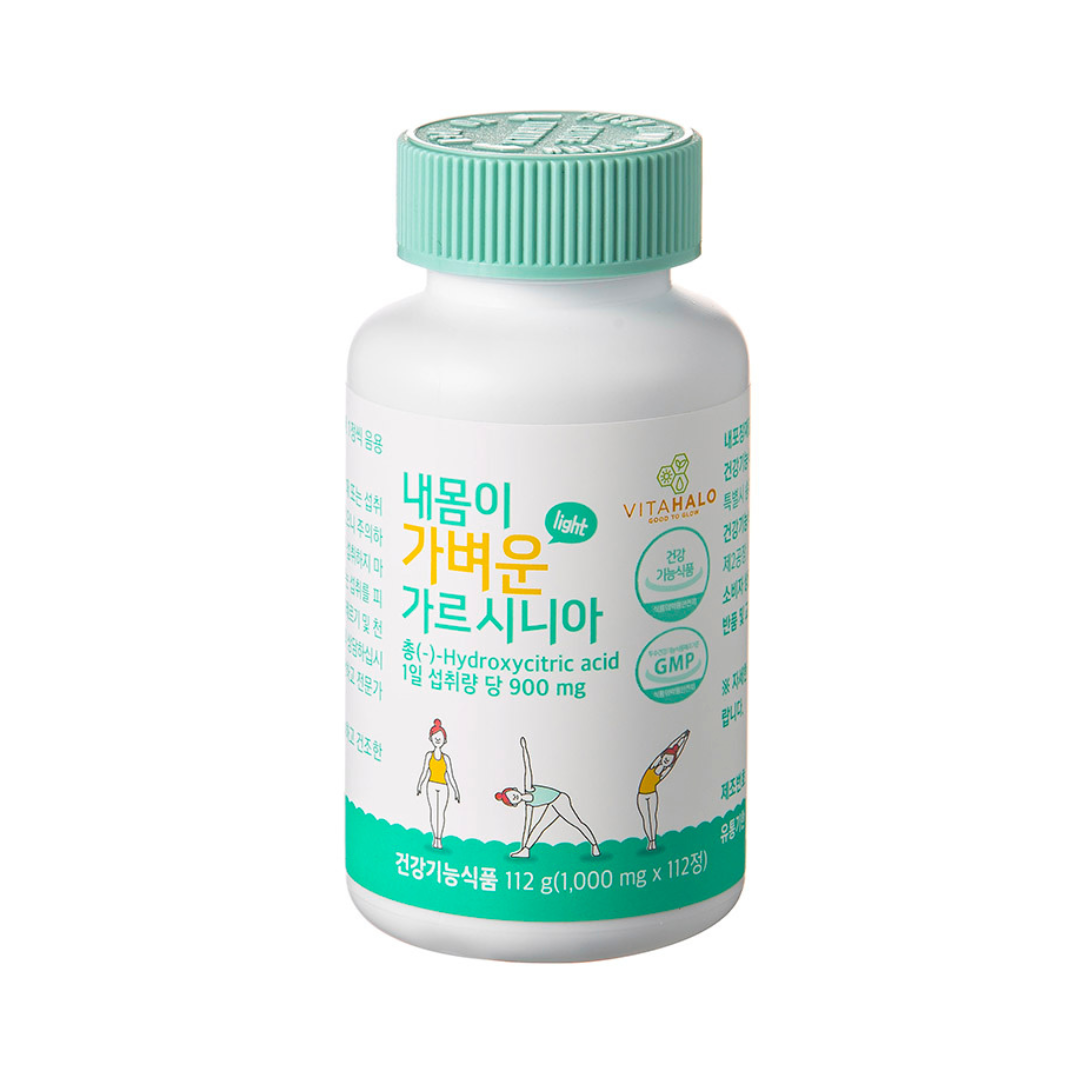 <b>비타할로</b> 내 몸이 가벼운 가르시니아 1000mg x 112정 112정, 1개