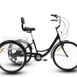 성인 세발 자전거 삼륜 바이크 페달 인력거 짐자전거 어르신