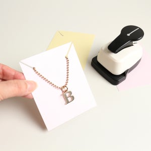 DIY 종이 핸디 펀치 목걸이 팔찌 키링 모양 타공 구멍 펀칭기 액세서리 포장