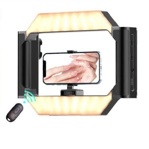 거치대 핸드폰 조명 촬영 사각 장비 링 라이트 방송 데스크탑 유튜버 라이브촬영