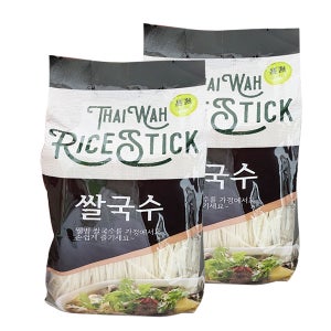 타이와 라이스스틱 쌀국수 400g(4인분) x 2개
