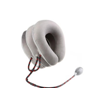 목 견인기 휴대용 치료기 이완 압력 완화 쿠션 마사지기 안마기 목안마기