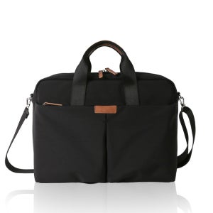 366백 남자 서류가방 브리프케이스 토트백 노트북 가벼운 나일론 366BAG B3-043B 블랙