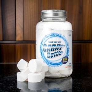 텀블러 세정제 스테일레스 스텐 커피포트 세척 발포 클리너 찌든때 이지클린 타블렛 2개