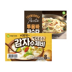 1+1 이가자연면 코스트코 감자수제비 8개입 + 투움바 파스타 6개입