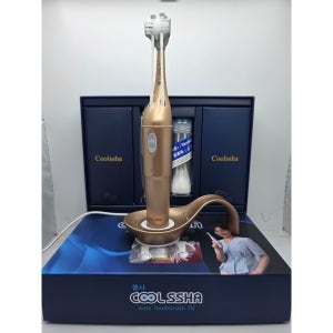 쿨샤 전동칫솔 7D 자동회전 고급형 풀세트 2개 + 리필모 4개