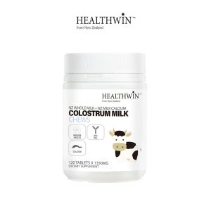 뉴질랜드 초유 밀크 파우더 1350mg 120츄어블 타블렛 헬스윈