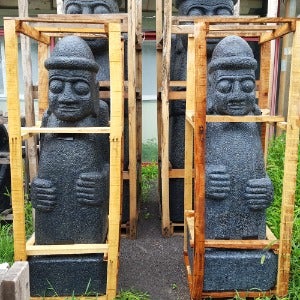 제주 돌하르방 1.6m(한개) 대형 하루방 조형물 조각상 석상