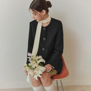 [제로스트릿][3컬러] 크리미 트위드 자켓 CREAMY TWEED JACKET