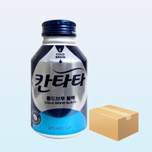 칸타타 콜드브루 블랙 275ml x 24캔 / 캔커피 음료