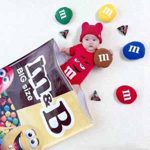 [대여] m&b초콜릿 50일셀프촬영 100일 200일 아기 포토박스