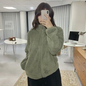 [5% 적립] 스파오 베이직 퍼플리스 집업 SPFZF4TC01