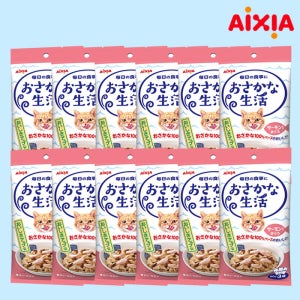 아이시아 생선생활 파우치 OS-6 연어+참치, 180g, 12개