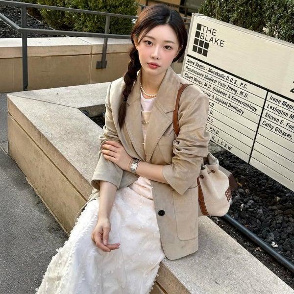[슈퍼적립][온앤온] 스웨이드 자켓 NEL6XJ809_97