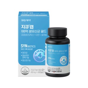 일동생활건강 지큐랩 100억 생유산균 골드 60정 1개