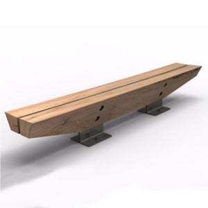 DIPYLON 나무 의자 원목 벤치 맞춤형 카페 휴게실 D