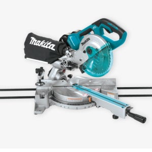 마끼다 18V 7 1/2 충전 각도 절단기 슬라이드 베어툴 DLS714 브러쉬리스