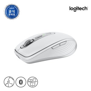 로지텍코리아 공식 MX Anywhere 3S 무선 블루투스 마우스 페일그레이
