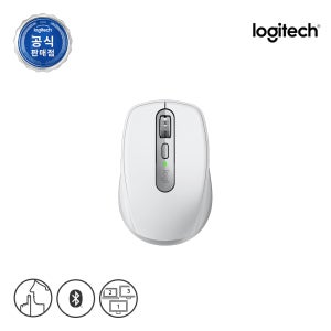 로지텍코리아 공식 MX Anywhere 3S 무선 블루투스 마우스 페일그레이