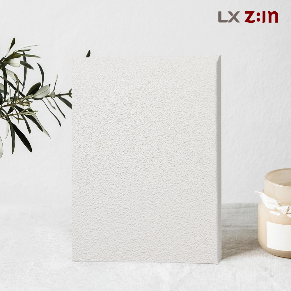 LX 실크벽지 베스띠 82581-03 벨벳 페인팅 스노우 그레이 친환경 풀바른벽지 도배