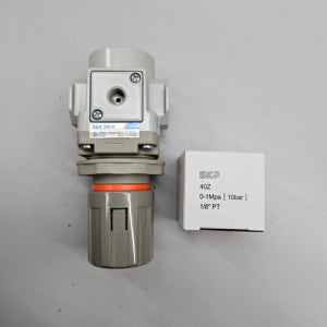 SKP SAR300-K SAR300-03BG-K Rc3/8 10A 역류방지형 에어레귤레이터 압력조절기