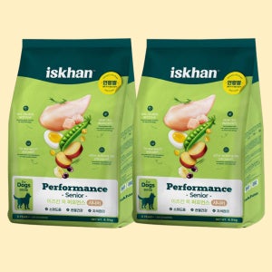 이즈칸 독 퍼포먼스 시니어, 6.5kg, 2개