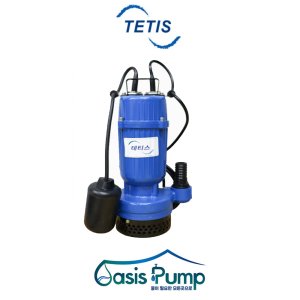 테티스펌프 TSP-250A 32A 자동 1/3마력 수중 소형 단상 배수펌프 플로트스위치