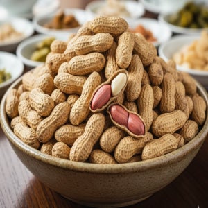 명식품본사 볶음피땅콩 [대포장] 1kg 1봉지 햇피땅콩 서비스안주 정월대보름