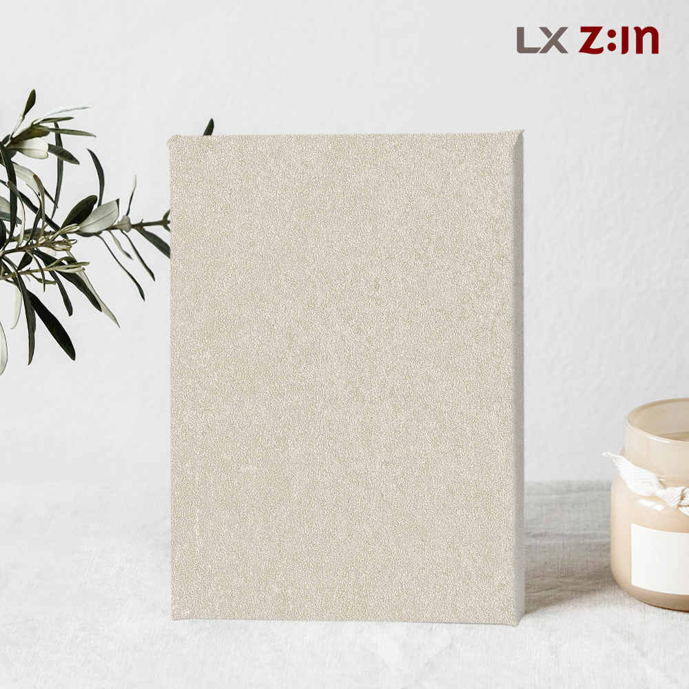 LX 실크벽지 베스띠 82586-06 소프트 패블 스톤 모카 그레이 친환경 풀바른벽지