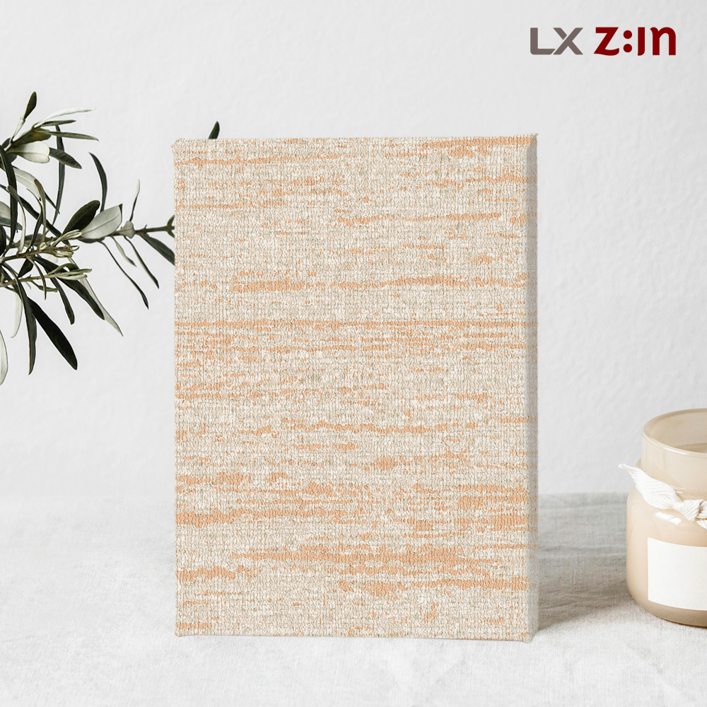 LX 실크벽지 베스띠 82590-02 크레프트 위빙 코튼 그레이 친환경 풀바른벽지 도배
