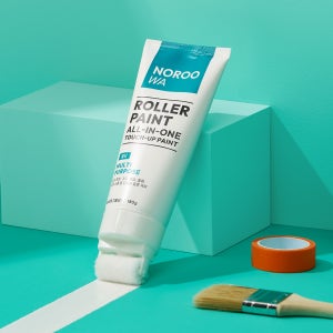 노루와 롤러페인트 멀티 방문 가구리폼페인트 몰딩 소량 180g 흰색 에그쉘광