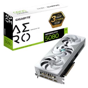 GIGABYTE 지포스 RTX 5080 AERO OC SFF D7 16GB