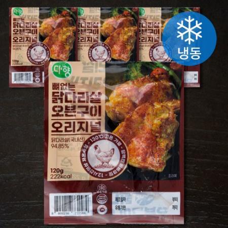 다향 닭다리살 오븐구이 오리지널 (냉동) 120g 4팩 one option