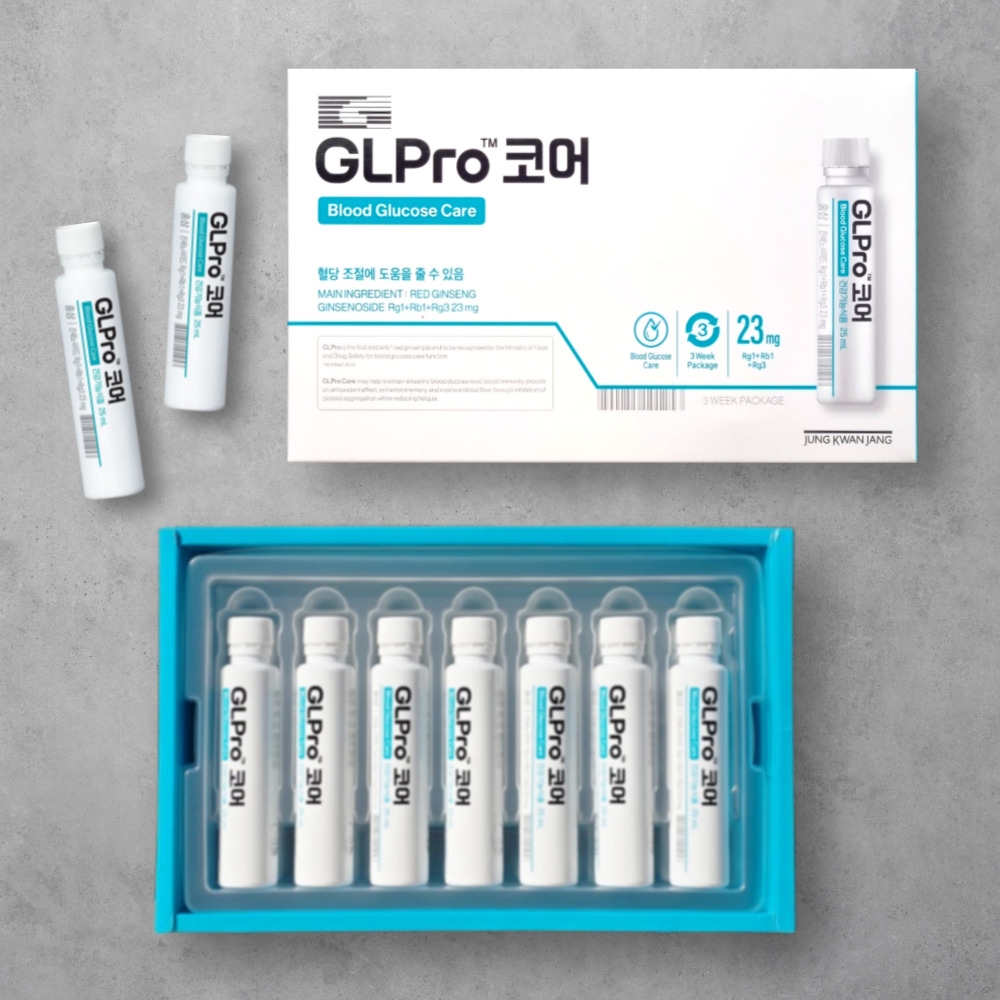 정관장 지엘프로 코어 GLpro 정관장 혈당 케어 21개입, 1개