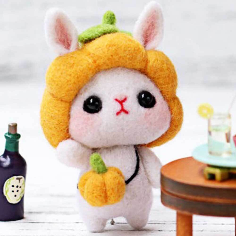양모펠트키트 동물인형 diy양모펠트 공예재료 인형소품