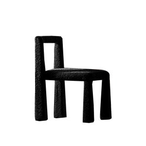 코지 벨벳 블랙체어 모던 수입 고급 다이닝의