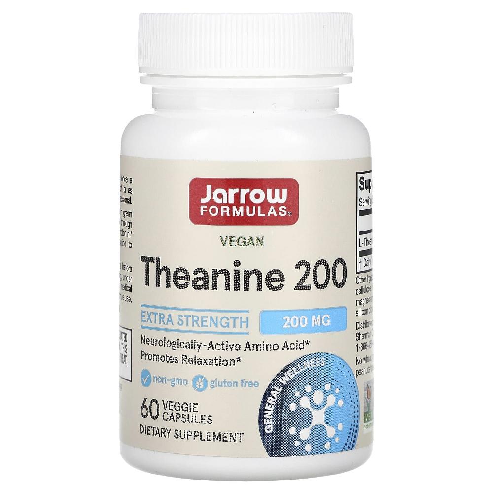 자로우포뮬라 <b>테아닌</b>200 <b>Theanine</b> 200mg 베지캡슐 60정