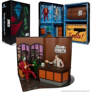 맥팔레인 McFarlane DC 멀티버스 영화 조커 머레이 프랭클린 라이브 방송 플레이세트 리미티드에디션 디럭스 컬렉터