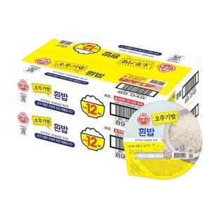 오뚜기 맛있는 오뚜기밥 흰밥 210g, 24개