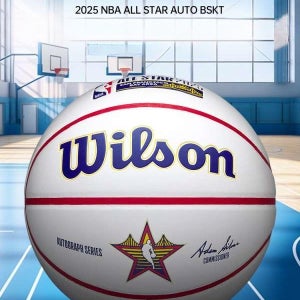 윌슨 농구공 한정판 25 NBA 올스타 3점슛콘테스트 PU 실내 전문 7호