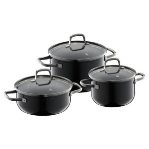 WMF 퓨전테크 냄비 세트 3종 블랙
