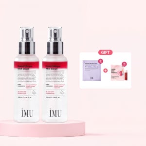 아이엠유 피부 탄력 보습 수분 충전 콜라겐 미스트 세럼 100ml, 2개
