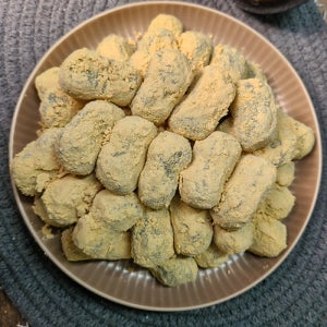 효담원 옛날 쑥 인절미 국내산쌀 굳지 않는 떡 고급박스포장 아침식사 선물용