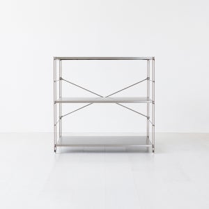 CHAKOC 선반 850 넓은 850mmx420mmx845mm, 3단, 스테인리스 2683.1829