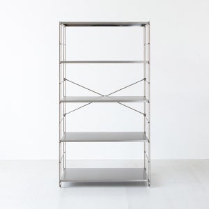 CHAKOC 선반 850 넓은 850mmx420mmx1550mm, 5단, 스테인리스 3830.3525