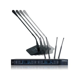 카날스 MWG-4500 4채널 무선 구즈넥마이크 회의용마이크