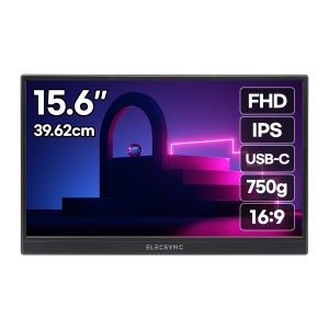 일렉싱크 포터블 터치 모니터 FHD 노트북 서브 보조 S15T 38~40cm(15인치)